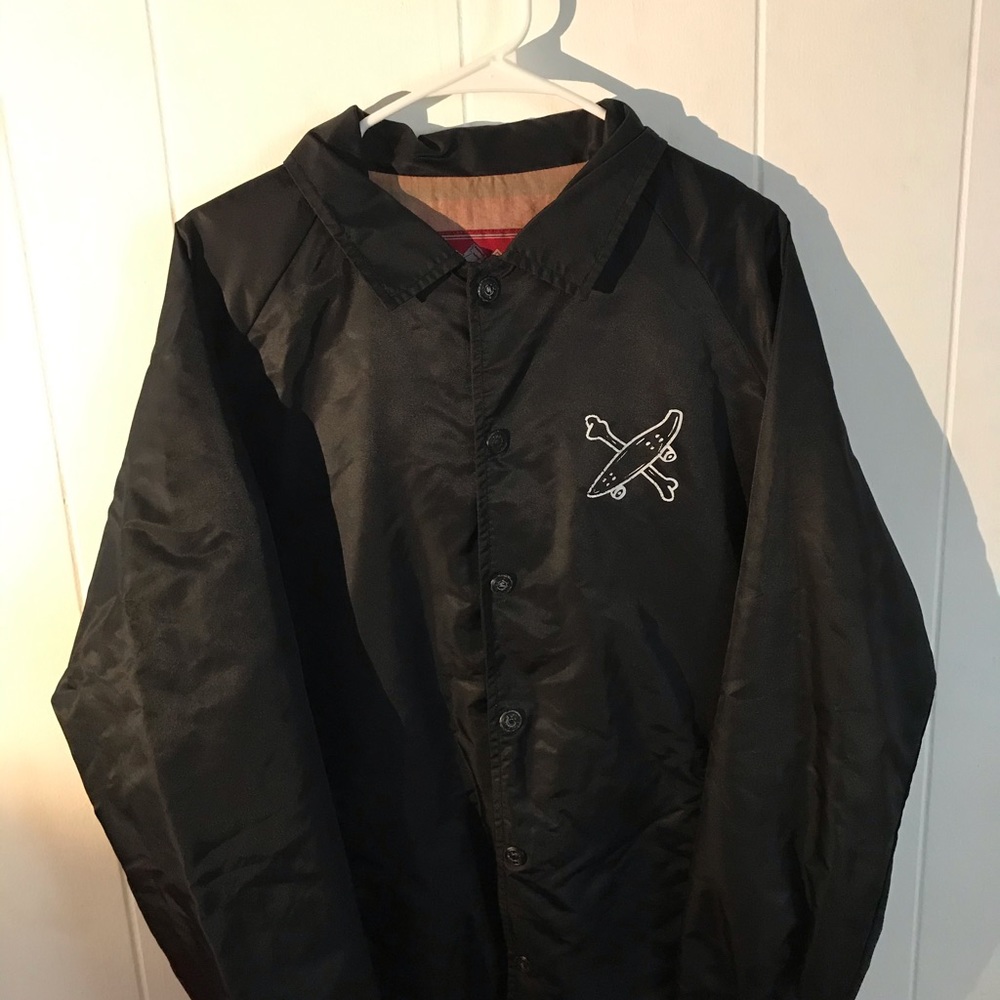 SKATE OR DIE windbreaker